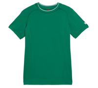 Jungen T-Shirt Wilson Kids Team Seamless Crew - courtside green - Grün (XL)