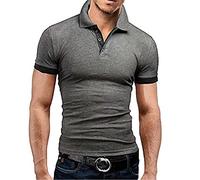 Junggesellenabschied T-Shirt T Shirt Slim Fit Herren Unterziehshirt Poloshirt Langarm Herren Langarm Top Bodybuilding Shirt Herren Hemden Herren Langarm Bügelfrei Jeanshemd Slim Fit(Dunkelgrau, 3XL)