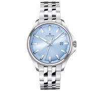 Junghans 47/4531.44 Damenuhr Quarz Meister S Hellblau 35 mm