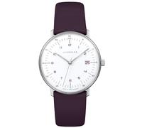 Junghans 47/4558.02 max bill Damenuhr Quarz Lila