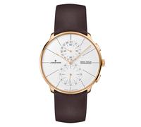 Junghans Uhren 059/7201.00 Meister Fein Chronoscope Mega Solar Funkuhr Braun