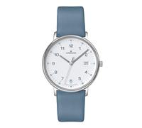 Junghans 047/4456.00 Damen-Armbanduhr Form Hellblau