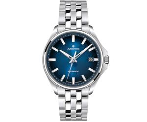 JUNGHANS Damenuhr Automatik Meister S Blau 36 mm 27/4582.44