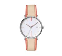 JUNGHANS Damenuhr Form Quarz Beige/Pfirsichfarben 47/4458.00