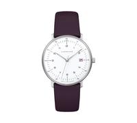 Junghans 47/4558.02 max bill Damenuhr Quarz Lila