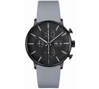 Junghans -FORM A Chronoscope Herrenuhr Grau Schwarz Automatik Saphirglas 42mm- 027/4371.00