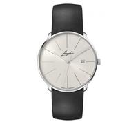 Junghans -Meister fein Automatik Signatur Herrenuhr Schwarz Silber Saphirglas 40mm- 027/4355.00