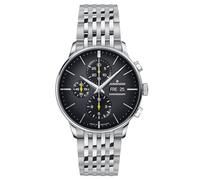 JUNGHANS Herren-Automatikuhr Meister Chronoscope Stahl 27/4429.46