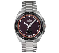 JUNGHANS Herren-Funkuhr 1972 Mega Solar mit Stahlband 56/4611.44