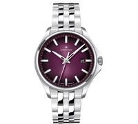 Junghans 47/4532.44 Damenuhr Quarz Meister S Violett 35 mm