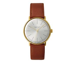 JUNGHANS max Bill Armbanduhr Handaufzug mit Saphirglas 027/5703.02