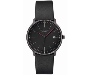 Junghans -max bill Automatik Bauhaus Herrenuhr Schwarz Saphirglas 38mm- 027/4308.02