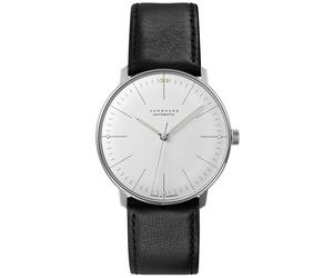 Junghans -max bill Automatik Herrenuhr Schwarz Saphirglas 38mm- 027/3501.02