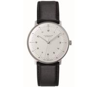 Junghans -max bill Automatik Herrenuhr Schwarz Silber Saphirglas 38mm- 027/3500.02
