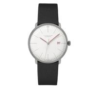 JUNGHANS max Bill Automatikuhr Automatic Bauhaus Lederband Schwarz