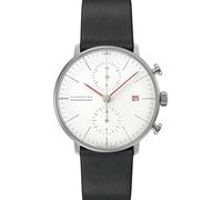 JUNGHANS max Bill Chronoscope Bauhaus Herrenuhr 27/4303.02