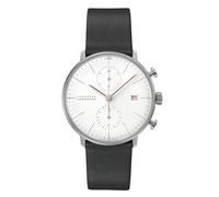 JUNGHANS max Bill Chronoscope Bauhaus Herrenuhr 27/4303.02