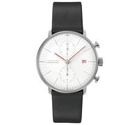 JUNGHANS max Bill Chronoscope Bauhaus Herrenuhr 27/4303.02