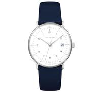 JUNGHANS max Bill Damen-Quarzuhr Dunkelblau 47/4556.02