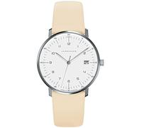 JUNGHANS max Bill Damenuhr mit Saphirglas Beige 47/4252.02