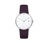 Junghans 47/4558.02 max bill Damenuhr Quarz Lila