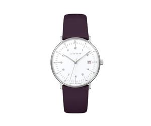 JUNGHANS max Bill Damenuhr Quarz Lila 47/4558.02