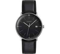 JUNGHANS max Bill Herren-Automatikuhr mit Saphirglas Schwarz 27/4701.02
