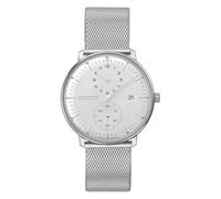 Junghans 027/4492.46 max bill Herrenuhr Regulator mit Milanaiseband