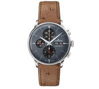 JUNGHANS Meister Chronoscope Herrenuhr Automatik Braun/Blau 27/4224.02