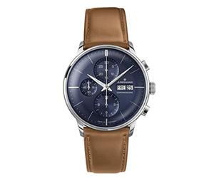 JUNGHANS Meister Chronoscope Herrenuhr Automatik Cognacfarben 27/4526.02
