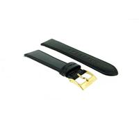 Junghans Meister Chronoskope 21mm Uhrenarmband Leder schwarz 027/7122