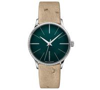 Junghans 027/3240.00 Meister Damenarmbanduhr Automatic Beige/Grün