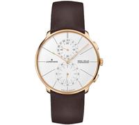 Junghans Uhren 059/7201.00 Meister Fein Chronoscope Mega Solar Funkuhr Braun
