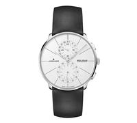 Junghans - Meister fein Chronoscope MEGA Solar weiß - Gr. - 39.5