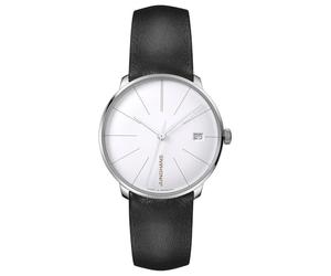 JUNGHANS Meister fein Damenuhr Kleine Automatic Braun/Stahl 27/4230.00