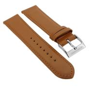 Junghans Meister Handaufzug Uhrenband 20mm Pferdeleder braun 027/3504