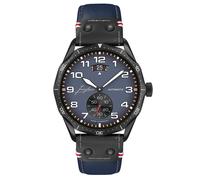 Junghans - Meister Pilot Navy Blue blau, 43\