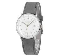 Junghans Men's 59/2021.02 Max Bill Mega Solar white