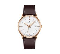 JUNGHANS Meister Mega Herrenuhr Funk Braun/Roségoldfarben 58/7500.02