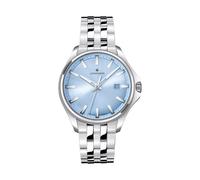 Junghans 47/4531.44 Damenuhr Quarz Meister S Hellblau 35 mm