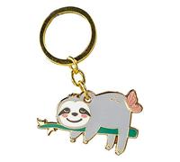 Jungle Empire Faultier Schlüsselanhänger - Lustiges Faultier Geschenk für Kinder, Frauen und Männer - Geburtstagsgeschenk - Witzige Geschenkidee - Adventskalender-Idee - füllen -Inhalt