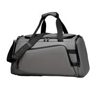 Jungle Leopard Multifunktionale Reisetasche mit großem Fassungsvermögen, Nasstasche und Schuhfach for Fitnessstudio, Sport und Wochenendausflüge(Gray)