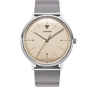 Junkers Bauhaus 40mm Analog Quarz Herrenuhr Edelstahlarmband beige 9.08.01.05.M