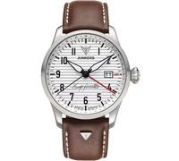 Junkers Herren Armbanduhr Automatik 9.58.04.03 Hugo Junkers GMT Lederband braun