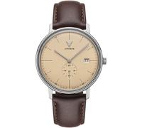 Junkers Herren Armbanduhr Bauhaus 9.13.02.05 Lederband, Datum