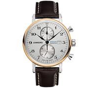 Junkers Herren-Armbanduhr Chronograph Quarz Leder 65865