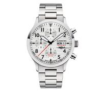 Junkers W33 9.14.02.03.M Limitierte Sonderedition Silber Citizen/Miyota 6S00 Analog