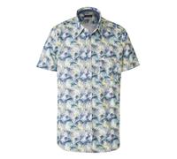 Jupiter Casual Modern Fit Hemd Kurzarm grün