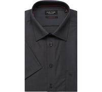 Jupiter Modern Fit Hemd Kurzarm anthrazit