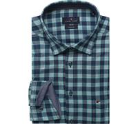 Jupiter Regular Fit Hemd grün, Kariert